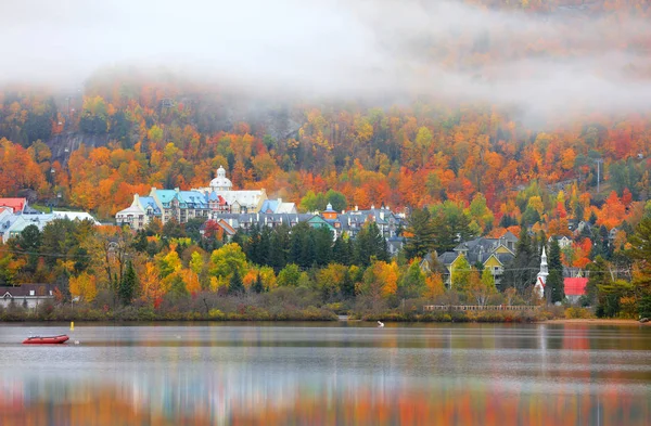 Mont Tremblant Village Autumn Time — Stock Photo, Image