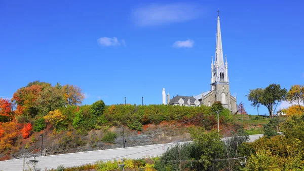 Glise Сен Мішель Sillery Церква Місті Квебек — стокове фото