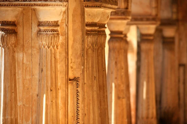 Historische Paigah Tombs Architectuur Onder Zon Licht — Stockfoto