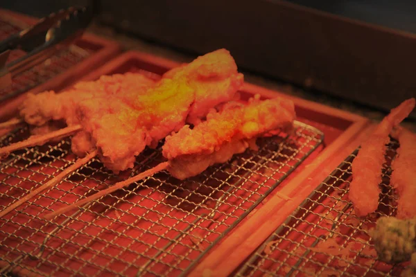 Chicken Shrimp Tempura Sticks — Stock Photo, Image