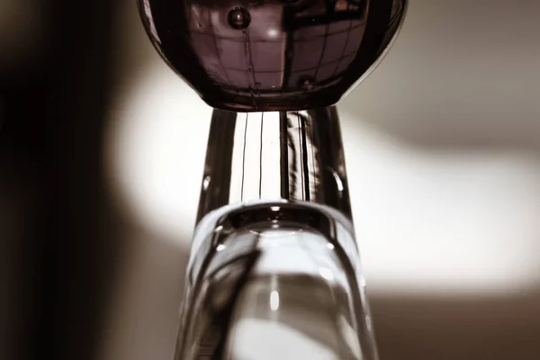 Close up shot of liquor shot glass