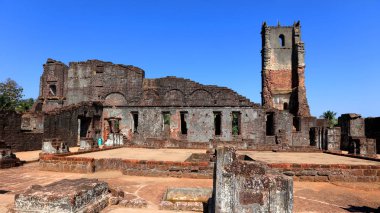 St. Augustine kompleksi harabeleri, Eski Goa, Hindistan.