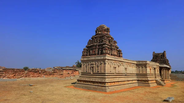 Historyczna Świątynia Hampi Indie — Zdjęcie stockowe
