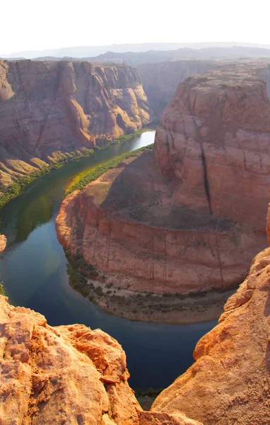 Cavallo Scarpa Curva Monumento Nazionale Arizona — Foto Stock