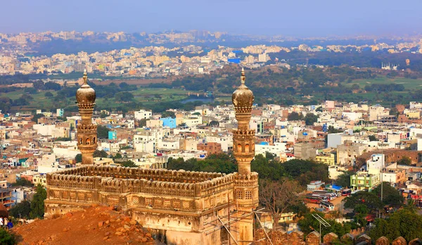 Historisches Golconda Fort Hyderabad Indien — Stockfoto