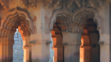 Hindistan'ın Karnataks eyaletinde Hampi Rünleri