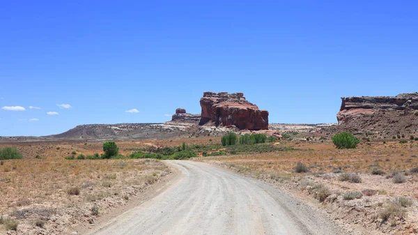Rural Desert Drive Utah South East — Stock Photo, Image