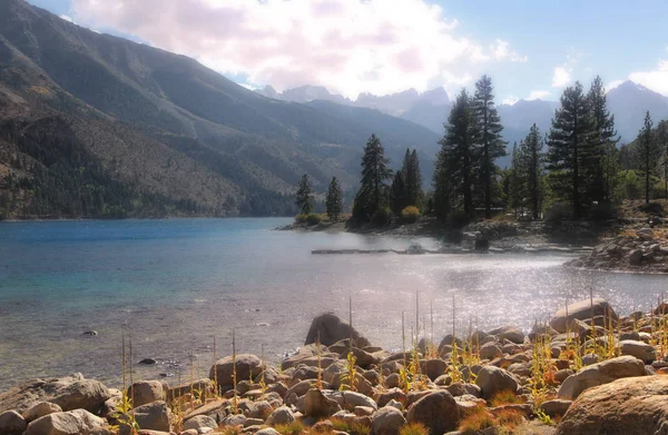 Scenic Twin Lakes Landscape California Sierra Mountains — Stock Photo, Image