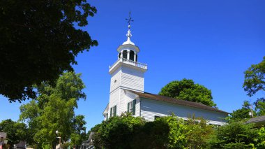 Mackinac adasında tarihi Misyon kilise