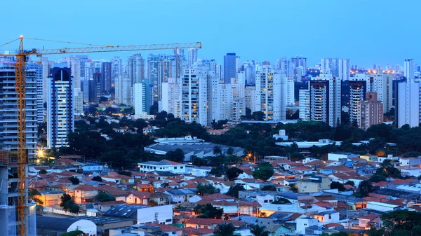 Edifícios Comerciais Altos São Paulo Brasil Maio 2015 São Paulo — Fotografia de Stock