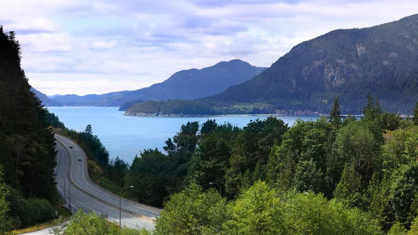 Scenic Highway British Columbia Canada — Stockfoto