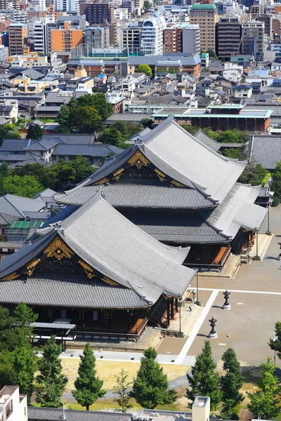 Κιότο Ιαπωνία Αυγούστου 2019 Αεροφωτογραφία Του Κιότο Ιαπωνία Κιότο Πόλη — Φωτογραφία Αρχείου
