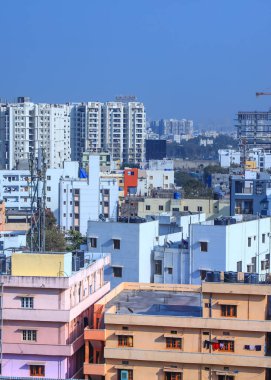 Hyderabad, INDIA - 11 Ocak: Hyderabad Hindistan 'ın en kalabalık dördüncü şehri ve Hindistan' ın en kalabalık altıncı şehri.