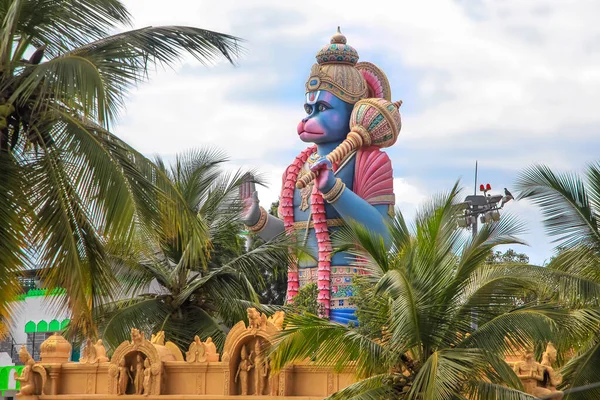 Tall Lord Hanuman Statue Temple Bangalore India — Stock Photo, Image