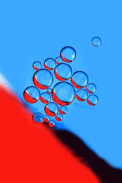 Extreme Close Shot Colorful Soap Bubbles — Stock Photo, Image