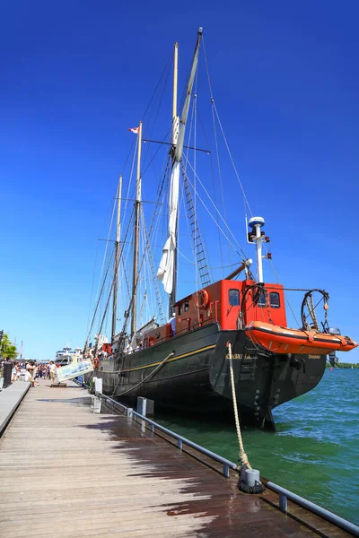 多伦多 加拿大 6月22日 2019年 多伦多内港被游艇 观光船和商船所使用 — 图库照片