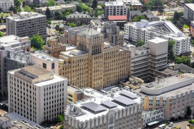 SEATTLE, WASHINGTON - 28 Haziran: Harborview Medical Center, Seattle ve King County Afet Kontrol Hastanesi.