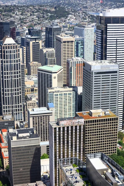 2018 워싱턴 Jun Aerial View Seattle 미국에서 번째로 도시이며 미국에서 — 스톡 사진