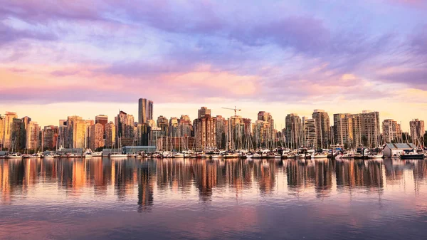 Downtown Vancouver Julio 2019 Vancouver Canada Tercera Área Metropolitana Más — Foto de Stock