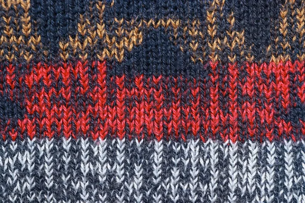 Colorful Fabric Pattern Close Shot — Stock Photo, Image