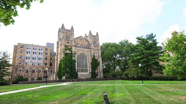 Ann Arbor August 2020 密歇根大学法学院一直是美国和世界上排名最高的法学院之一 — 图库照片