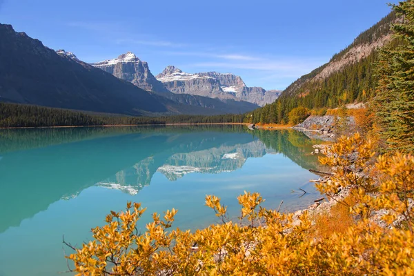 Naturlandskap Sjöar Sjöar Banff Nationalpark — Stockfoto