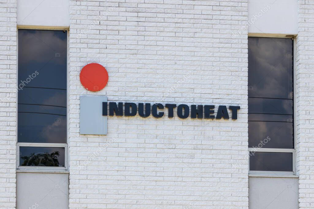 Madison Heights, MI, USA - August 11, 2025: Inductoheat Inc. sign, Inductoheat designs, builds and repairs high-quality general-purpose, turn-key, and fully automated induction heating equipment.
