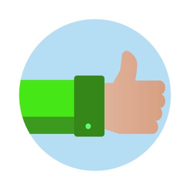 Vektör - Başparmak Yukarı ve Başparmak Aşağı Eps 10