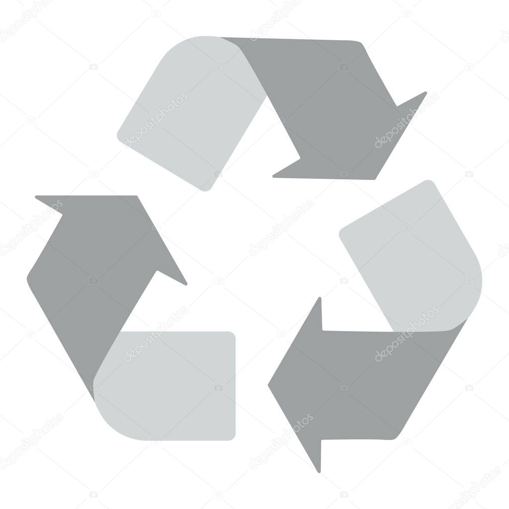 Recycling Circle Arrows - Vector Illustration Icon Eps 10