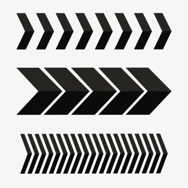 Ok doğrusal hızlı hareket eden işaretler yana doğru ayarlanır .