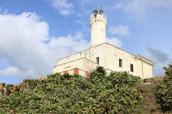 Farol Anzio Lazio Itália — Fotografia de Stock