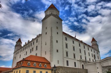 Manzaralı Kalesi'nin Bratislava, Slovakya