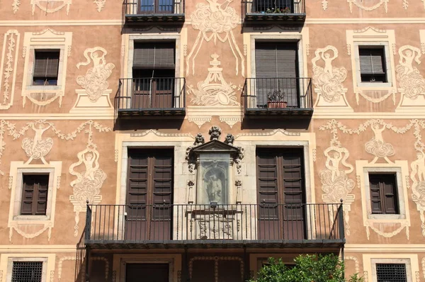 Palais Style Renaissance Barcelone Espagne — Photo