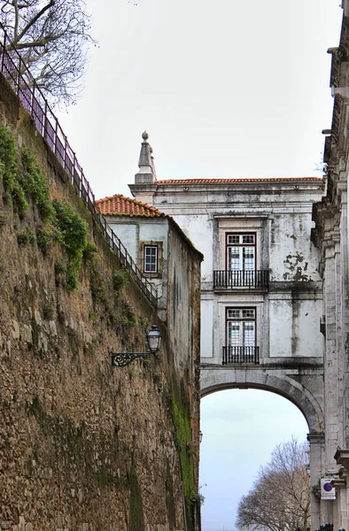 Stedelijke Scenic Lissabon Portugal — Stockfoto