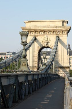 Macaristan, Budapeşte 'de zincir köprü