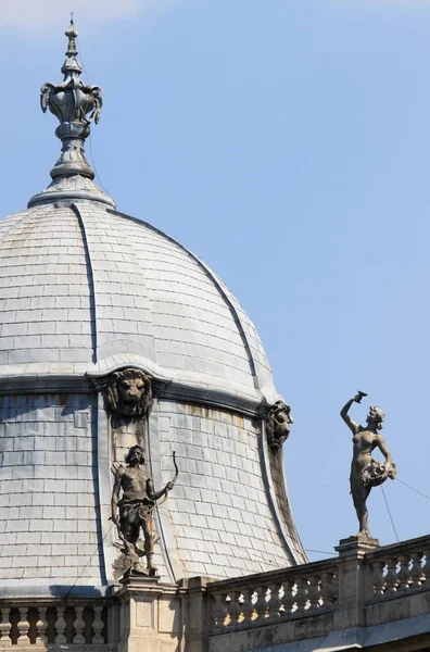 Dome Vajdahunyad Castle Budapest Hungary — Stock Photo, Image