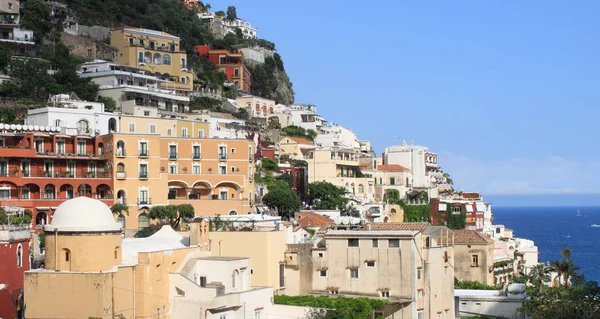 Vista Panoramica Positano Costiera Amalfitana Italia — Foto Stock