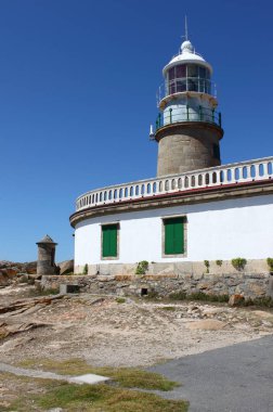 Corrubedo deniz feneri bulunan Galiçya, İspanya