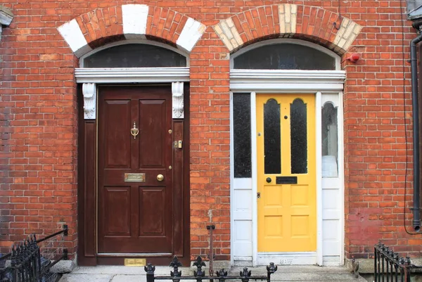 Georgian Doors Dublin Ireland — Stock Photo, Image