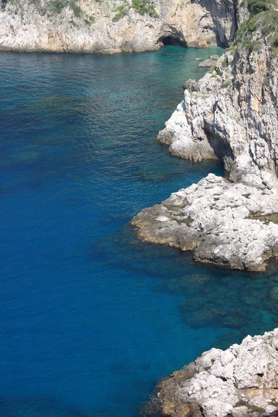 Impresionante Vista Costa Amalfi Italia —  Fotos de Stock