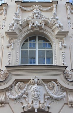 Bratislava 'da Art Nouveau penceresi