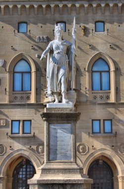 san Marino Özgürlük heykeli