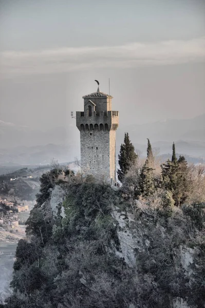 San Marino Üçüncü Kulesi — Stok fotoğraf
