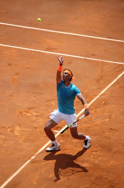 Tenis Rzym ATP 2019-nadal vs Verdasco — Zdjęcie stockowe