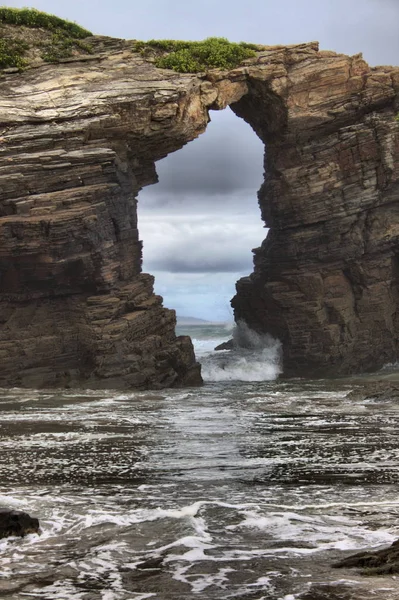 Spiaggia delle cattedrali — Foto Stock