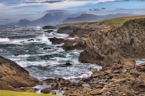 Costa dell'isola di Achill — Foto Stock