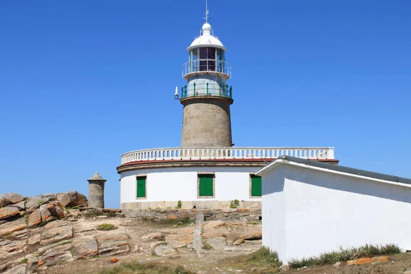 Φάρος Corrubedo στη Γαλικία — Φωτογραφία Αρχείου