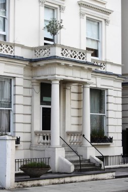 Londra'da tipik Gürcü tarzı townshouse