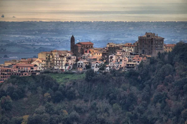 Vista panorâmica de Genzano di Roma — Fotografia de Stock