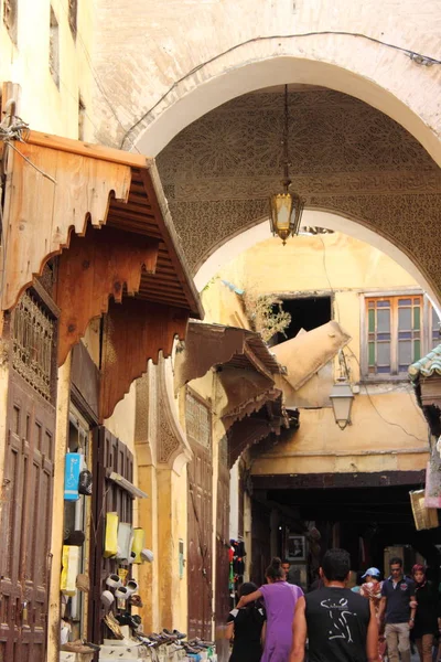 Paisaje urbano de la medina de Fez — Foto de Stock